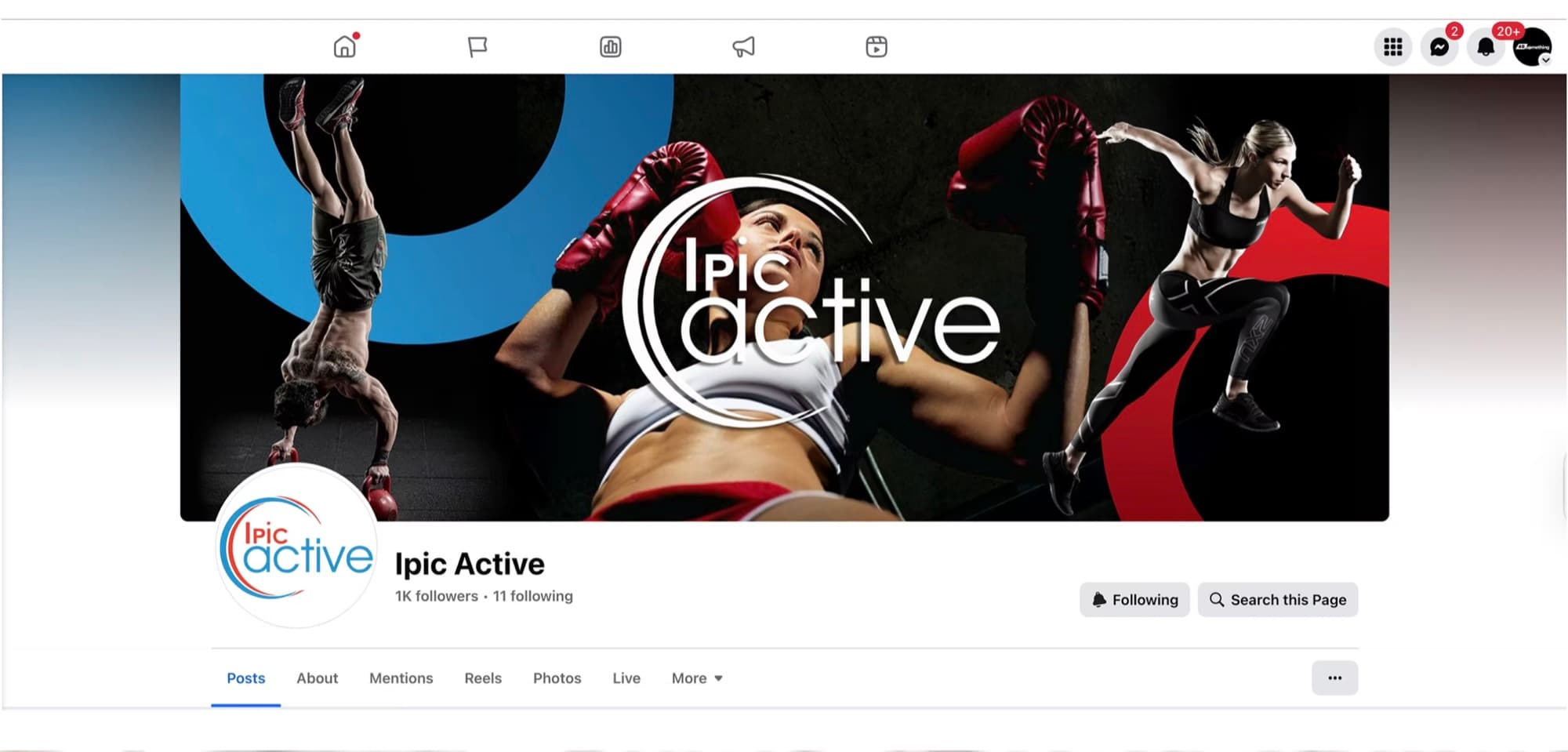 Ipic Active Facebook growth & management